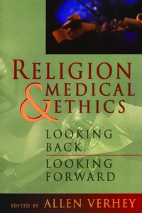 Cover of Religion and Medical Ethics