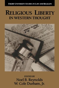 Cover of Religious Liberty in Western Thought