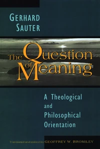 Cover of The Question of Meaning