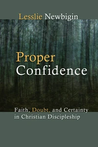 Cover of Proper Confidence
