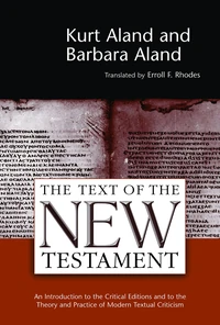 Cover of The Text of the New Testament