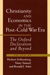 Cover of Christianity and Economics in the Post-Cold War Era