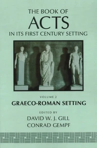 Cover of The Book of Acts in Its Graeco-Roman Setting
