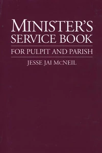 Cover of Minister's Service Book