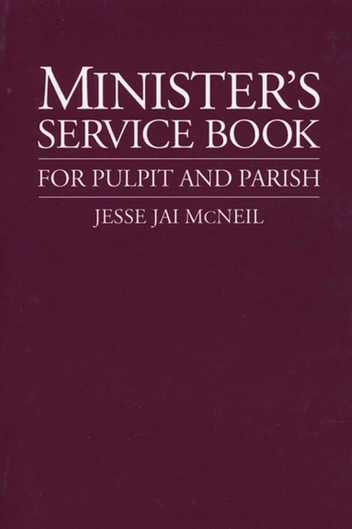 Cover of Minister's Service Book