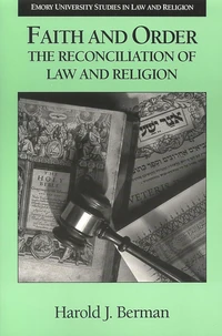 Cover of Faith and Order