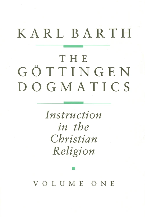 Cover of The Göttingen Dogmatics