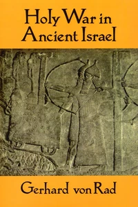 Cover of Holy War in Ancient Israel
