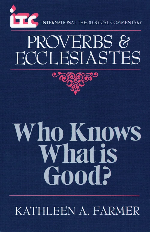 Cover of Proverbs and Ecclesiastes