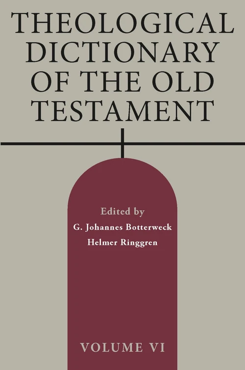 Cover of Theological Dictionary of the Old Testament, Volume VI