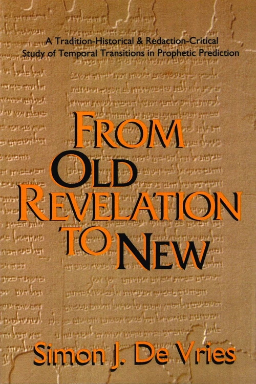 Cover of From Old Revelation to New