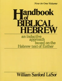 Cover of Handbook of Biblical Hebrew