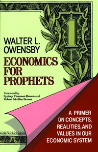Cover of Economics for Prophets