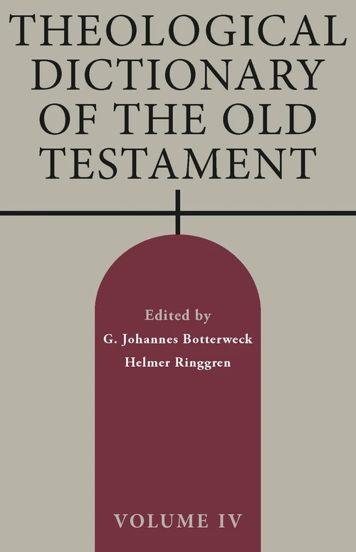 Cover of Theological Dictionary of the Old Testament, Volume IV