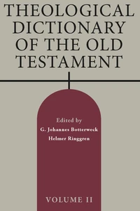 Cover of Theological Dictionary of the Old Testament, Volume II
