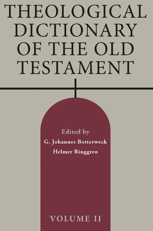Cover of Theological Dictionary of the Old Testament, Volume II