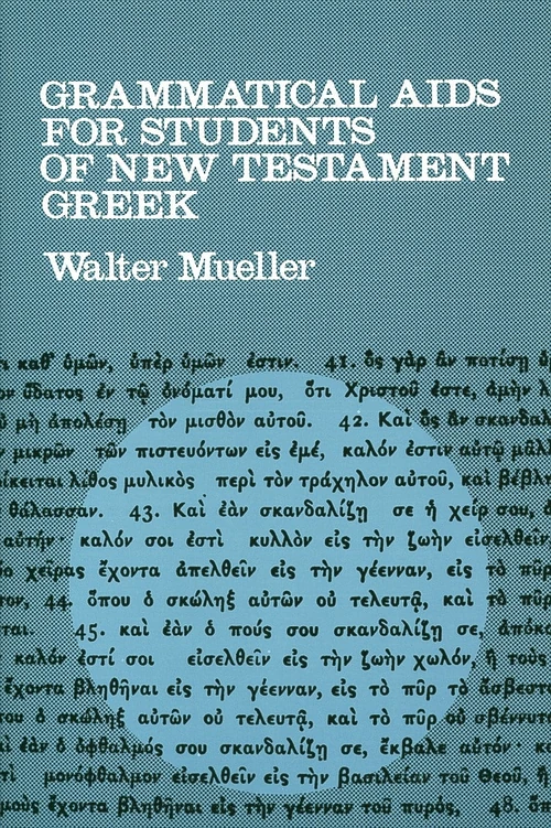 Cover of Grammatical Aids for Students of New Testament Greek