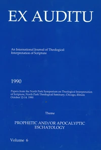 Cover of Ex Auditu - Volume 06
