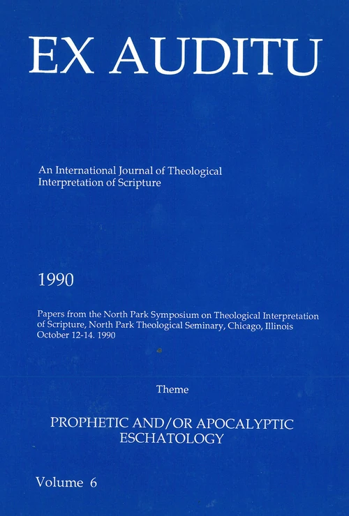 Cover of Ex Auditu - Volume 06