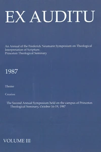 Cover of Ex Auditu - Volume 03