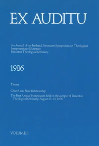 Cover of Ex Auditu - Volume 02