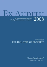Cover of Ex Auditu - Volume 24