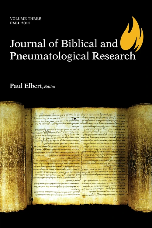 Cover of Journal of Biblical and Pneumatological Research