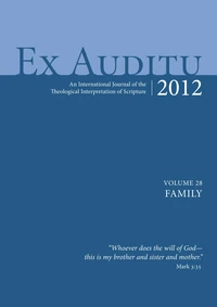 Cover of Ex Auditu - Volume 28