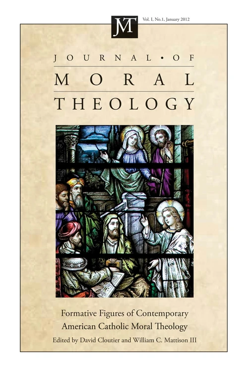 Cover of Journal of Moral Theology, Volume 1, Number 1
