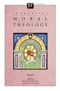 Cover of Journal of Moral Theology, Volume 1, Number 2