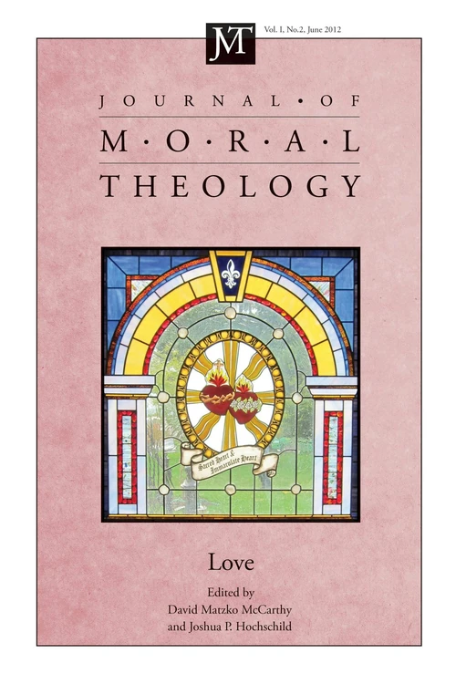 Cover of Journal of Moral Theology, Volume 1, Number 2