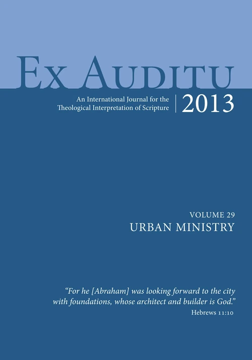 Cover of Ex Auditu - Volume 29