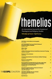 Cover of Themelios, Volume 39, Issue 1