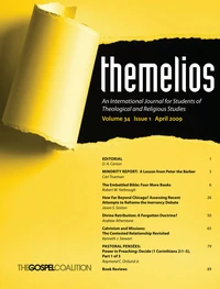 Cover of Themelios, Volume 34, Issue 1
