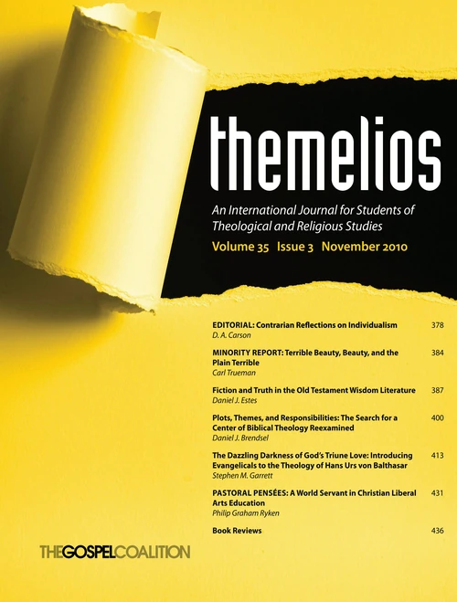 Cover of Themelios, Volume 35, Issue 3