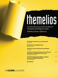 Cover of Themelios, Volume 37, Issue 1