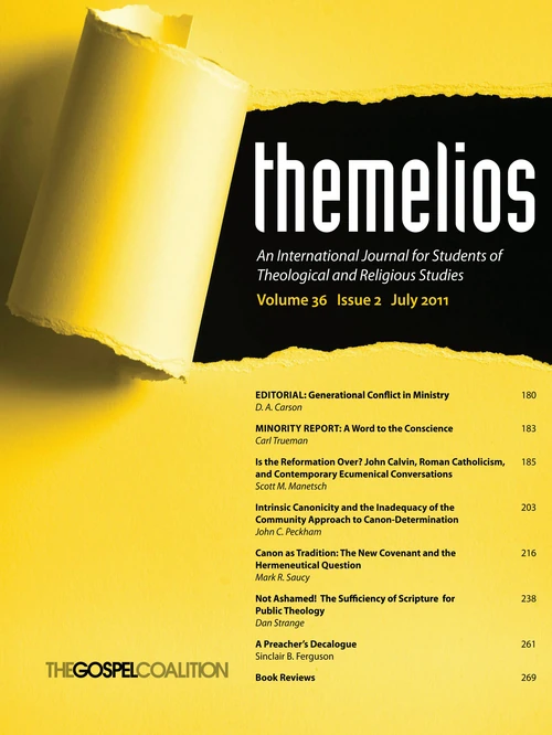 Cover of Themelios, Volume 36, Issue 2