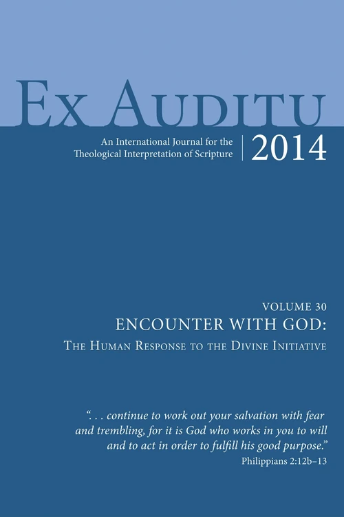 Cover of Ex Auditu - Volume 30