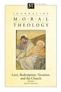 Cover of Journal of Moral Theology, Volume 4, Number 2