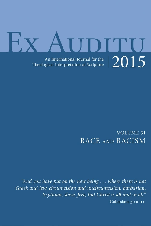 Cover of Ex Auditu - Volume 31