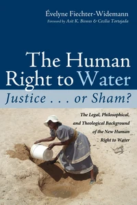 Cover of The Human Right to Water: Justice . . . or Sham?