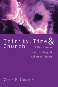 Cover of Trinity, Time, and Church