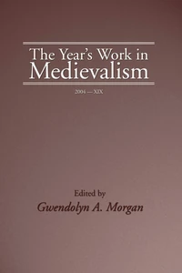 Cover of The Year's Work in Medievalism, 2004