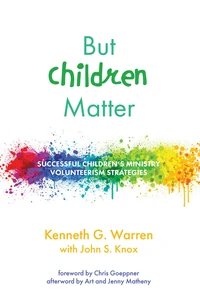 Cover of But Children Matter