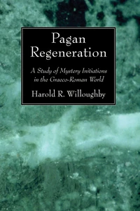 Cover of Pagan Regeneration