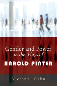 Cover of Gender and Power in the Plays of Harold Pinter