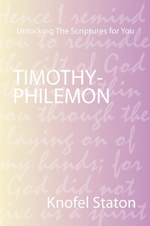 Cover of Timothy-Philemon