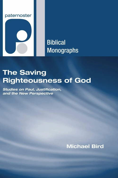 Cover of The Saving Righteousness of God