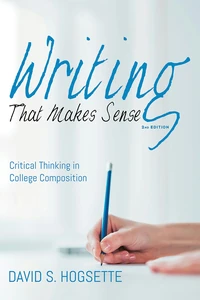 Cover of Writing That Makes Sense, 2nd Edition