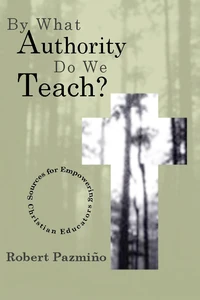 Cover of By What Authority Do We Teach?